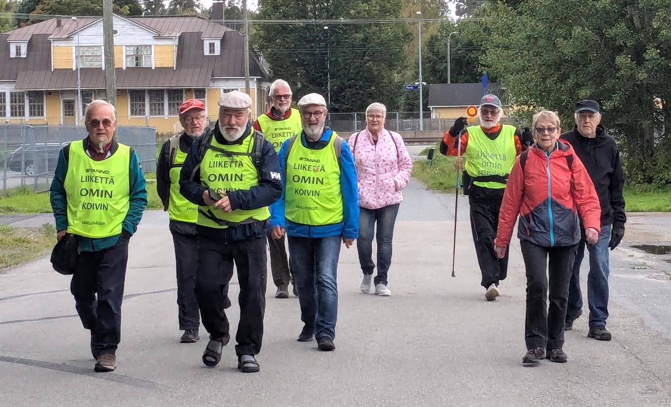 Kävelypässien askelviikkojen satoa ja saldot